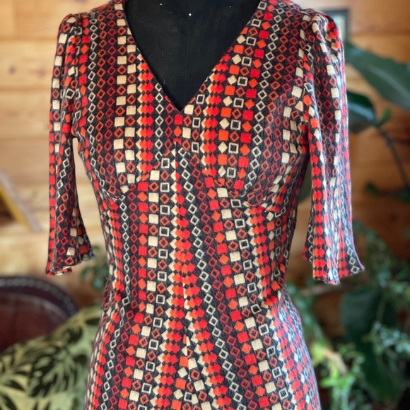 Vintage 70’s boho maxi dress - Picture 1 of 8